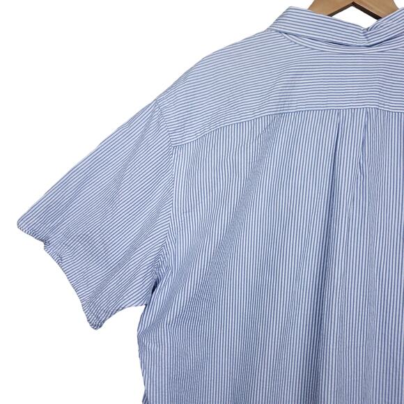 Ralph Lauren Men's Short Sleeve Button-Up Shirt Size XXL Classic Fit Stripes - Picture 10 of 14